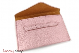Pink envelope-shaped namecard wallet